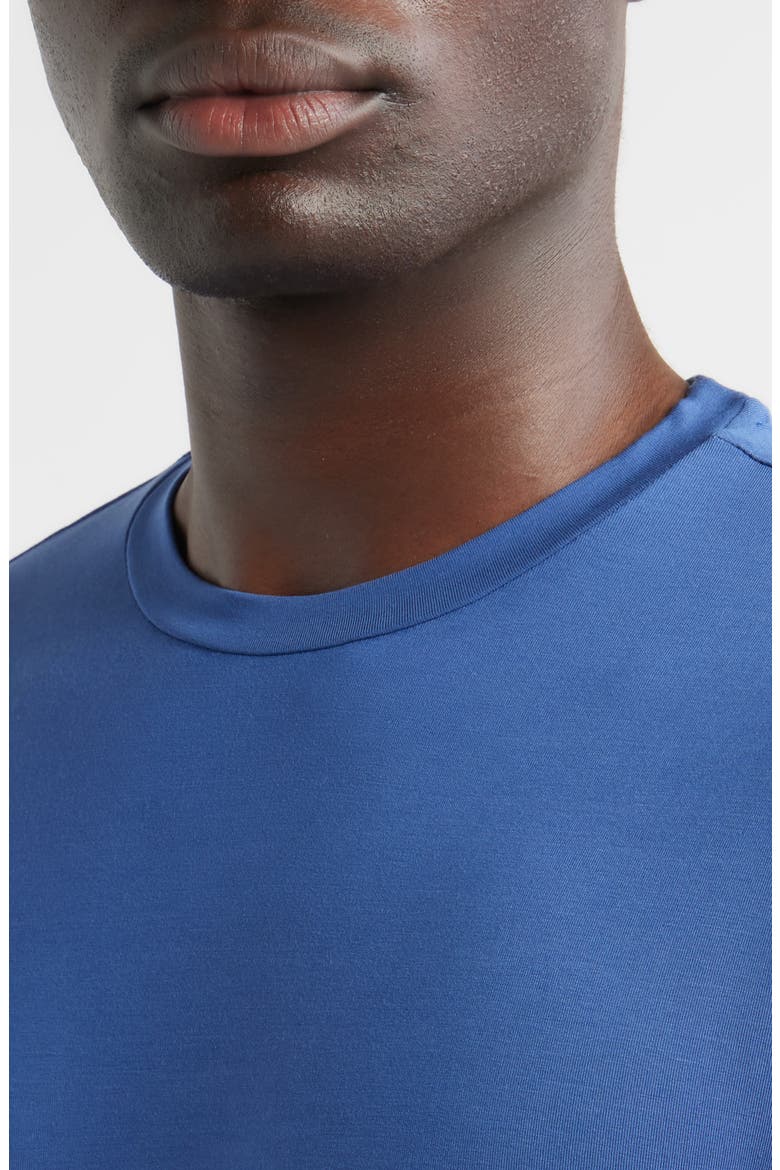 Ezra Performance Lyocell Blend T-Shirt, Alternate, color, BLUE