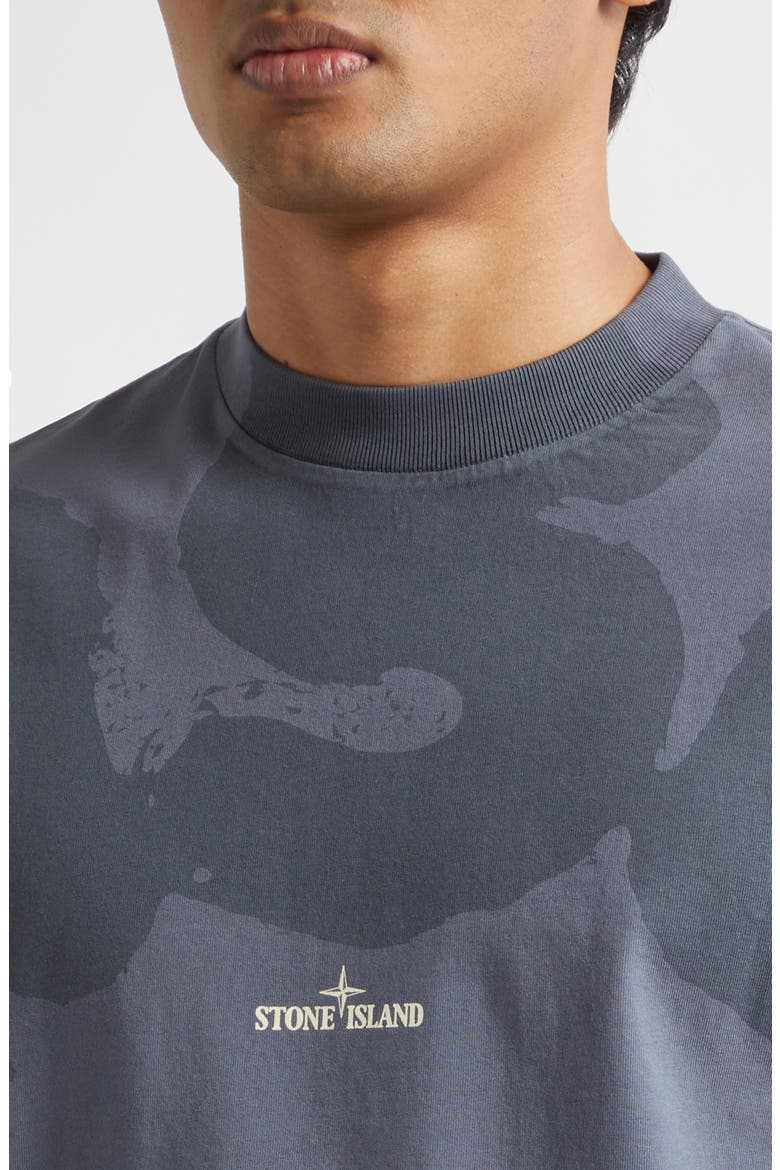 Logo Graphic T-Shirt, Alternate, color, BLUE GREY