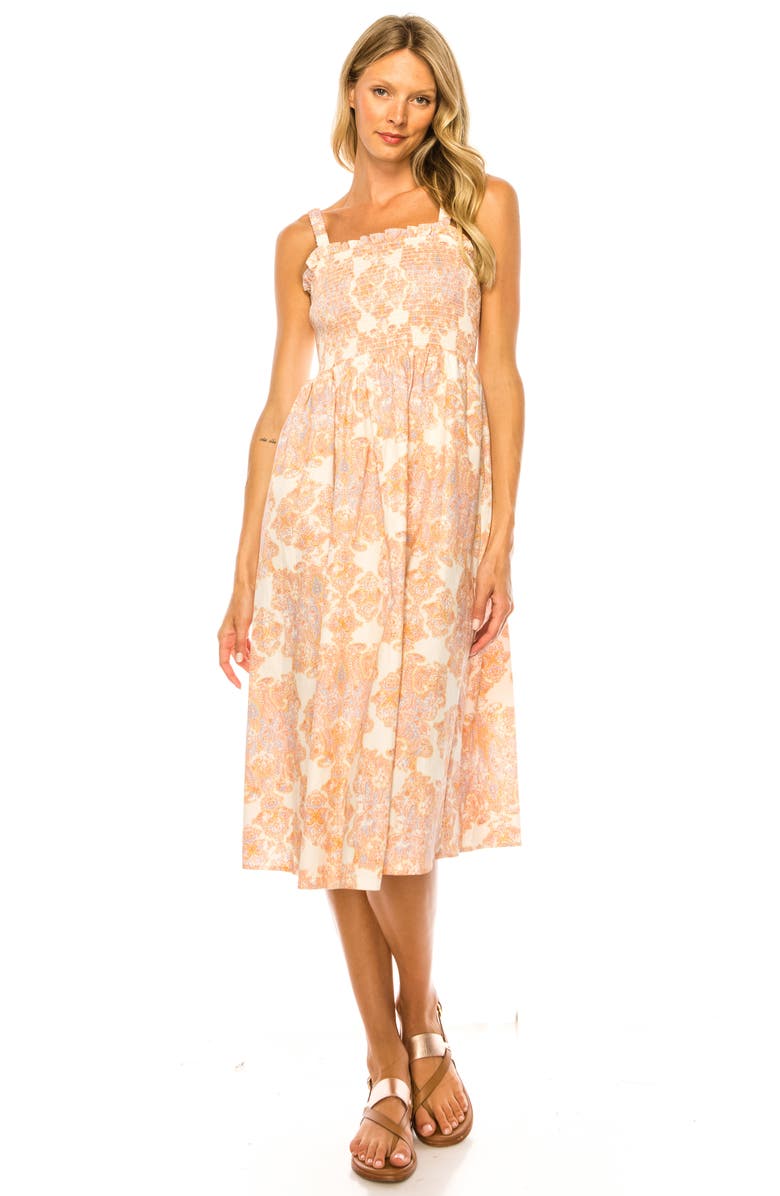A COLLECTIVE STORY Paisley Cotton Sundress, Alternate, color, 