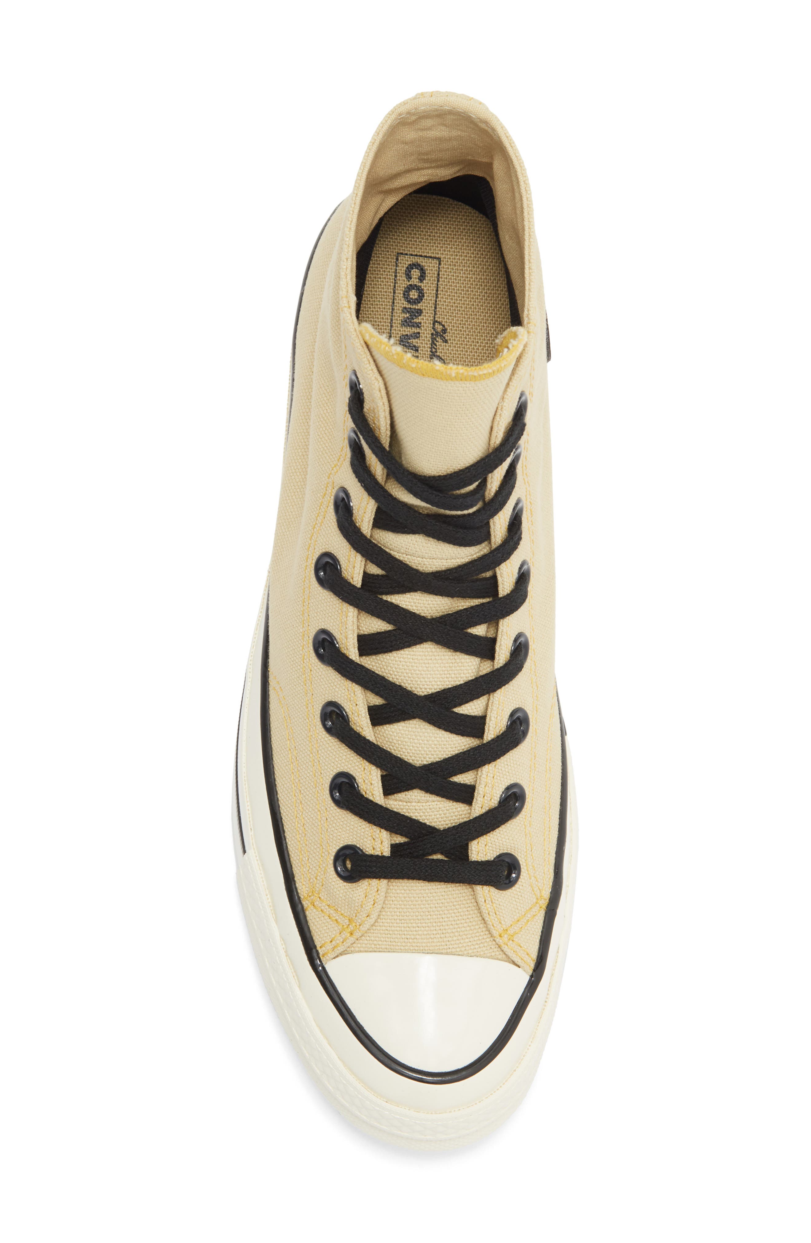 Chuck Taylor 70 Gore-Tex® Waterproof High Top Sneaker, Alternate, color, LAST STRAW/ SUNNY ANGLE