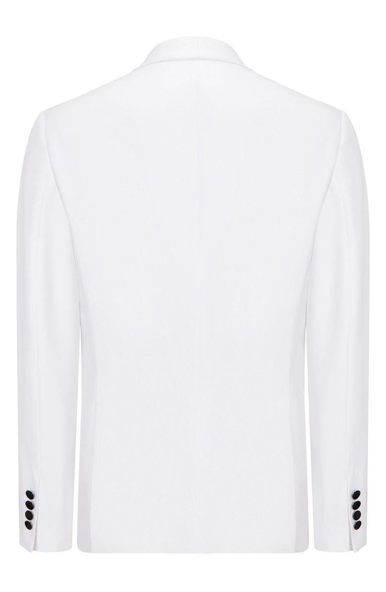 RON TOMSON Shawl Collar Formal Jacket, Alternate, color, White