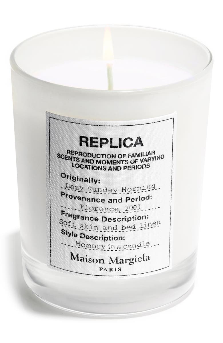 Maison Margiela Replica Lazy Sunday Morning Candle, Main, color,