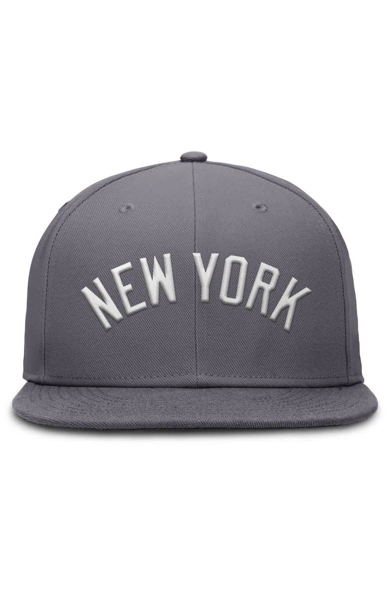 Nike Men's Nike Gray New York Yankees Performance True Fitted Hat, Alternate, color, Gray
