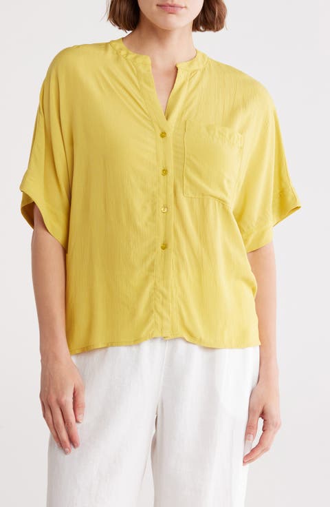 Split Neck Shirt