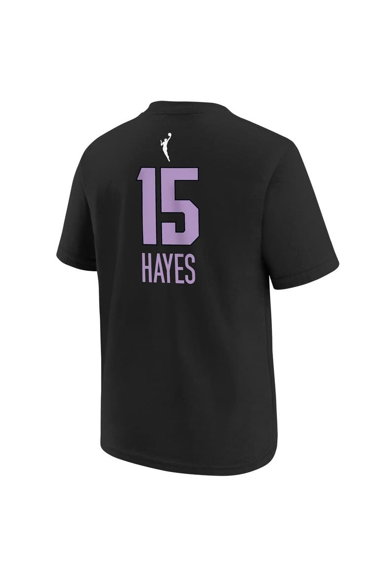 Youth Nike Tiffany Hayes Black Golden State Valkyries Explorer Edition Player Name & Number T-Shirt, Alternate, color, Black