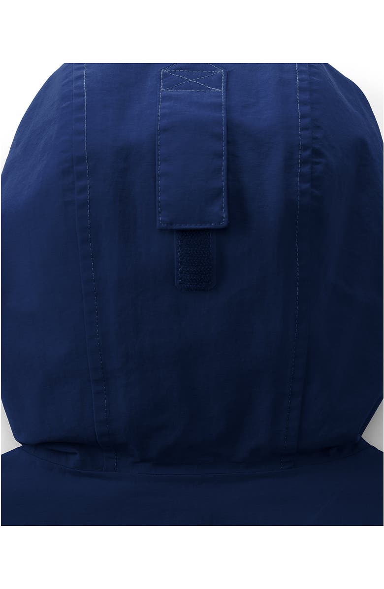 Lands' End Squall Hooded Waterproof Raincoat, Alternate, color, Deep Sea Navy