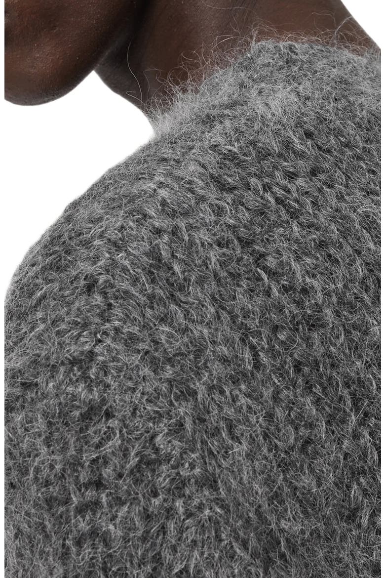 Myles Mohair & Merino Wool Sweater, Alternate, color, CHARCOAL GREY