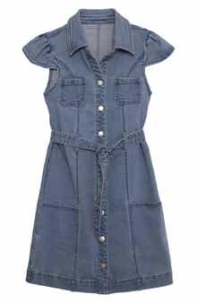 Speechless Kids' Denim Shirtdress