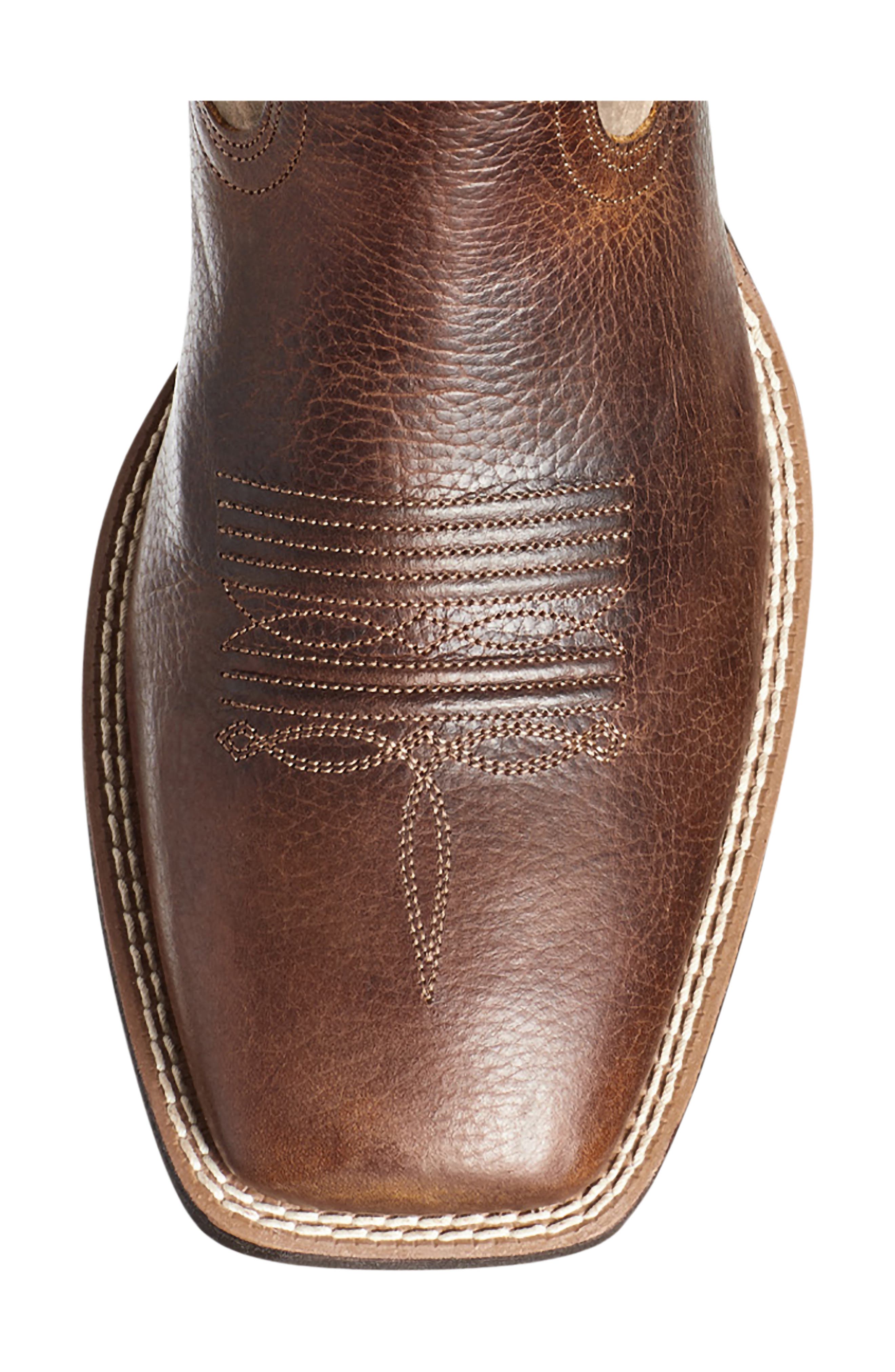 Qualifier Champ Western Boot, Alternate, color, BROWN