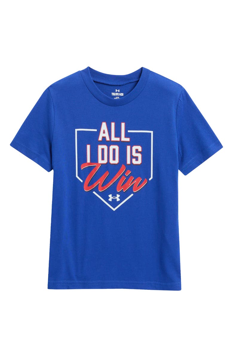 Under Armour Kids' UA All I Do is Win Graphic T-Shirt, Main, color, 
