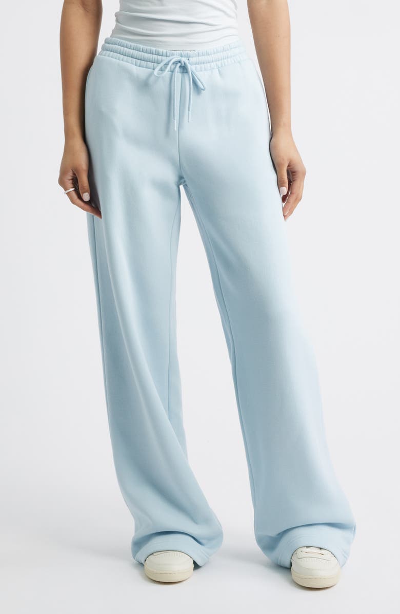 BP. Baggy Wide Leg Sweatpants, Main, color, Blue Skyride