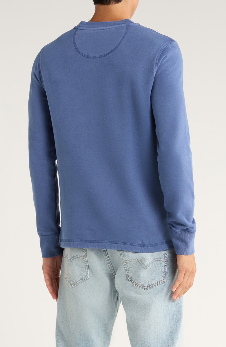 Lucky Brand Long Sleeve Budweiser Graphic T-Shirt, Alternate, color, Blue Indigo