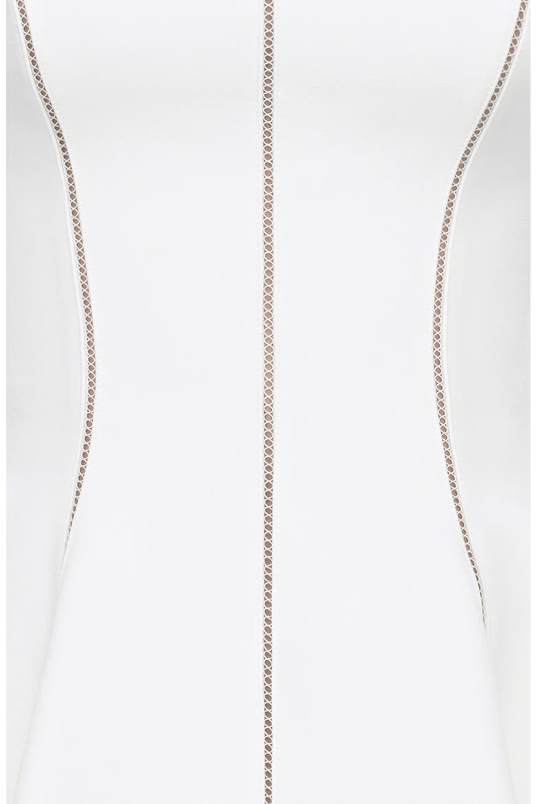 Loulette Halter Minidress, Alternate, color, WHITE