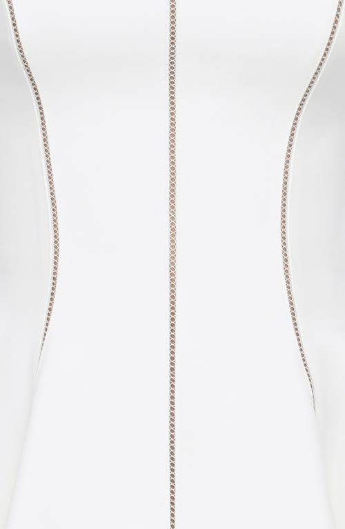 House Of Cb Loulette Halter Minidress In White