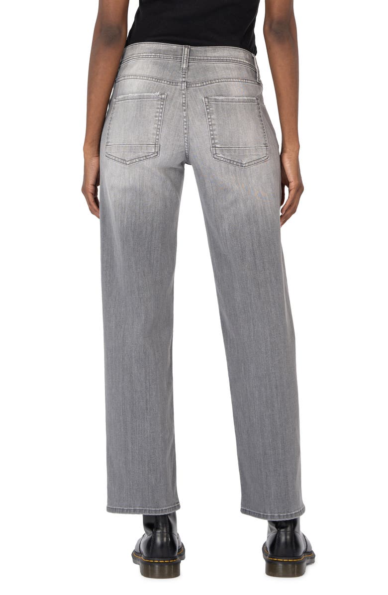 KUT from the Kloth High Waist Straight Leg Jeans, Alternate, color, 