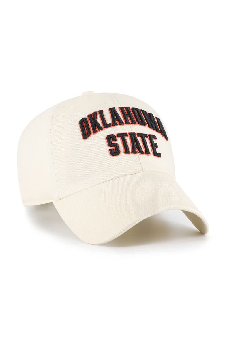 Men's '47 Sand Oklahoma State Cowboys Clean Up Adjustable Hat, Alternate, color, Sand