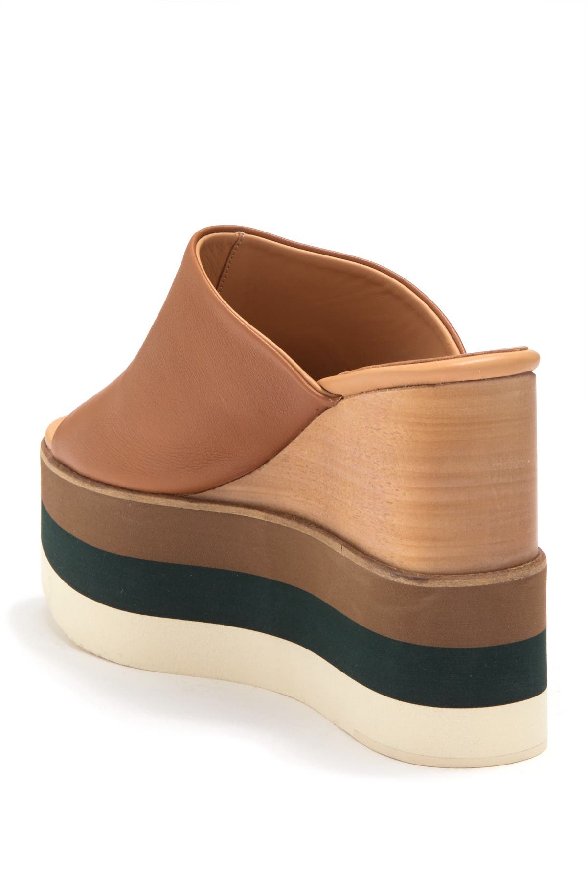 Paloma Barcelo Daria Leather Wedge Mule, Alternate, color, 