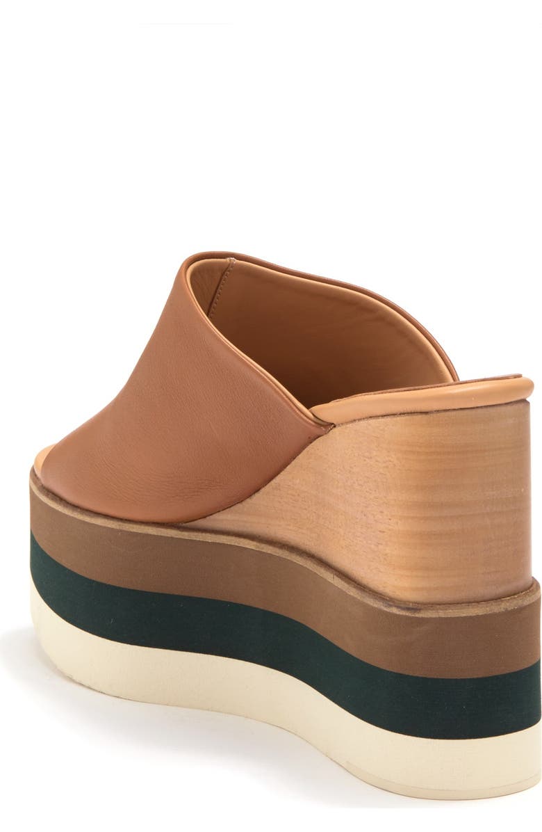 Paloma Barcelo Daria Leather Wedge Mule, Alternate, color,