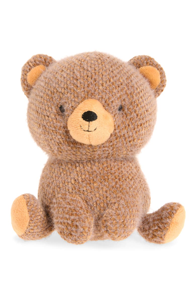 Baby Cubby Bear Stuffed Animal, Main, color, BROWN