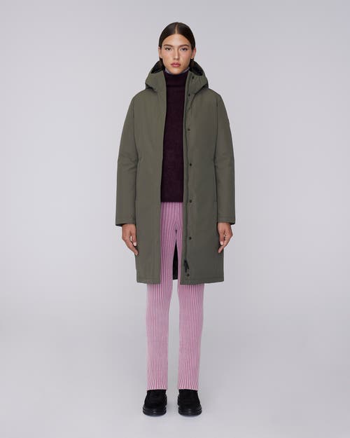 Quartz Co. Fermont | Hooded Down Winter Jacket In Olive