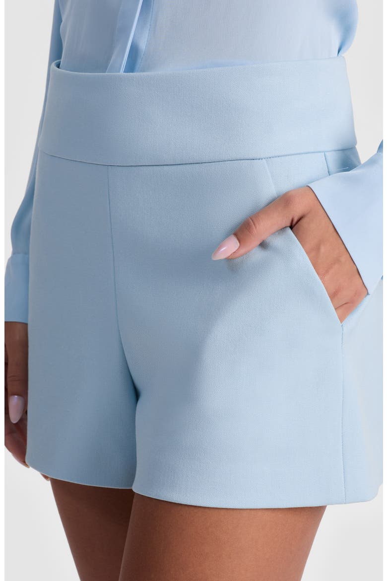 Donald High Waist Shorts, Alternate, color, CAROLINA BLUE