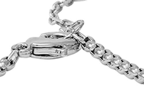 Vince Camuto 3-pack Assorted Anklets In Silver