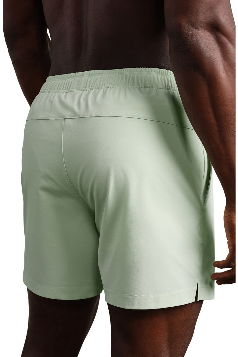 5.5-Inch Water Repellent Swim Trunks, Alternate, color, COOL MINT