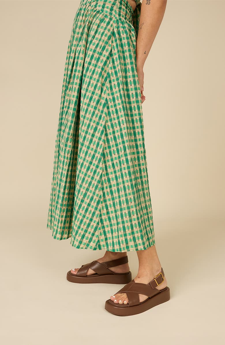 Charlotte Stone Anto Slingback Flatform Sandal, Alternate, color, Umber