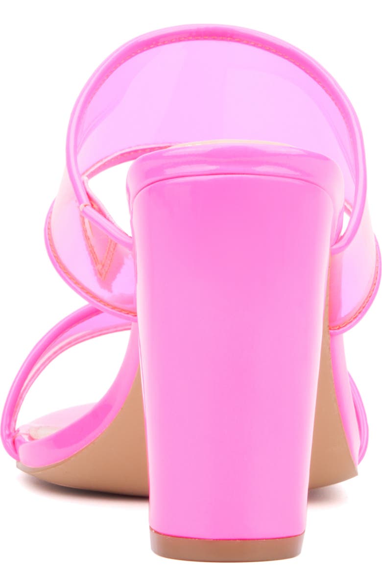 Fashion to Figure Berlynne Sandal - Wide Width, Alternate, color, Neon Pink