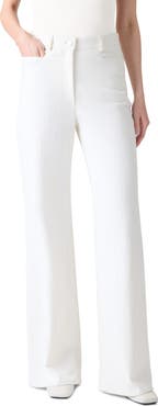 Akris punto Celia High Waist Bootcut Jeans