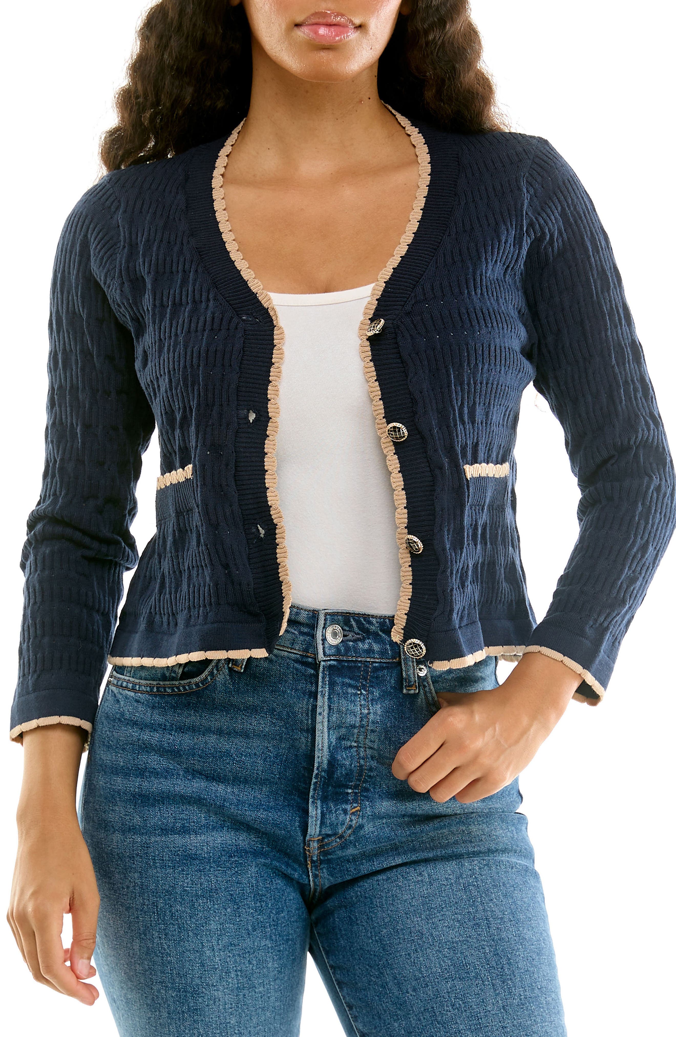 NAVY/ TAN