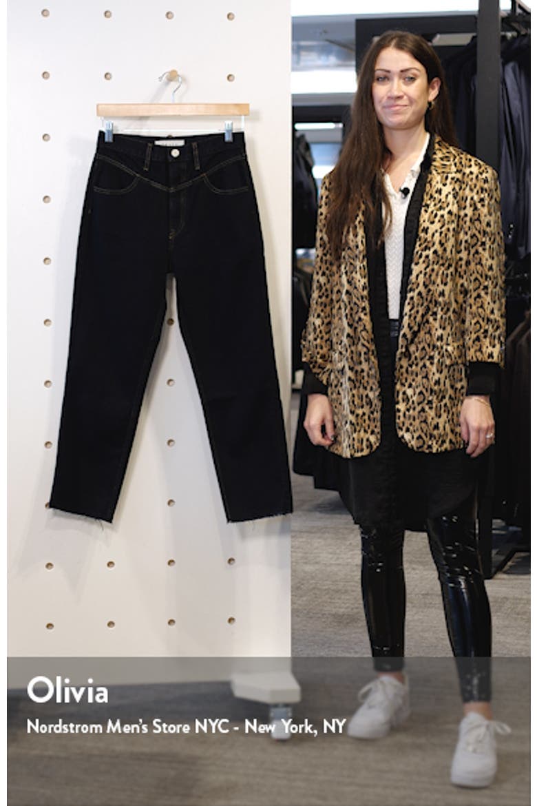 Heidi Ankle Straight Leg Jeans video