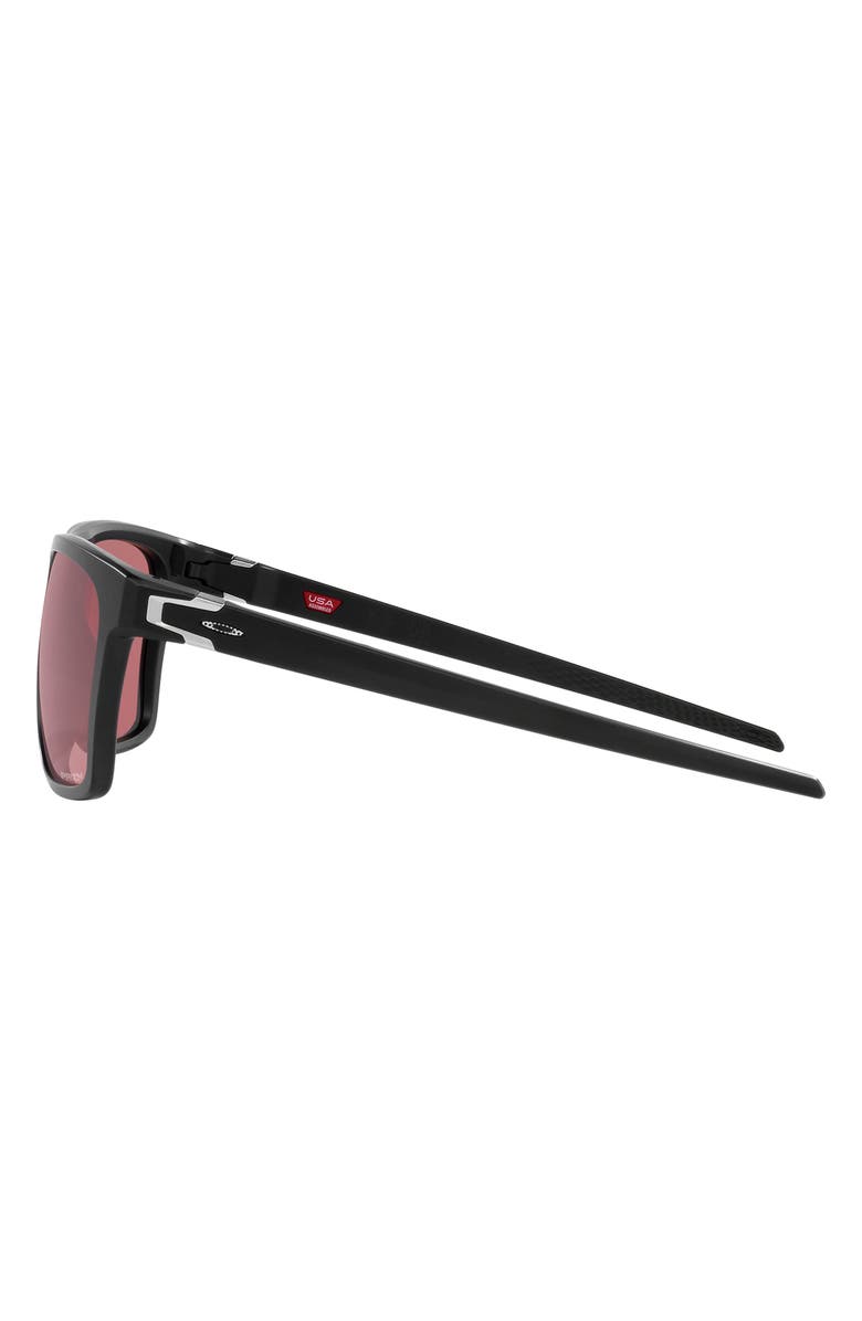 Oakley 57mm Polarized Rectangular Sunglasses, Alternate, color, 