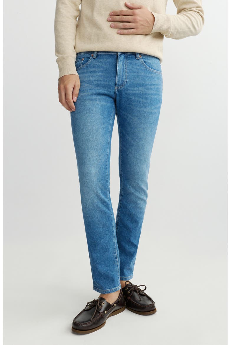 Nick DL Performance Slim Jeans, Main, color, BRIGHTON