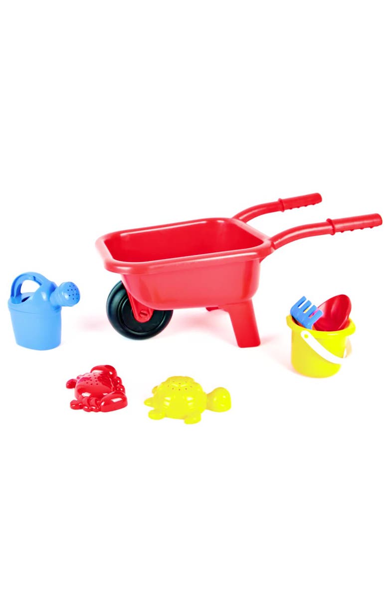 Dolu Wheelbarrow Beach Set, Ages 3+, Alternate, color, Multicolored