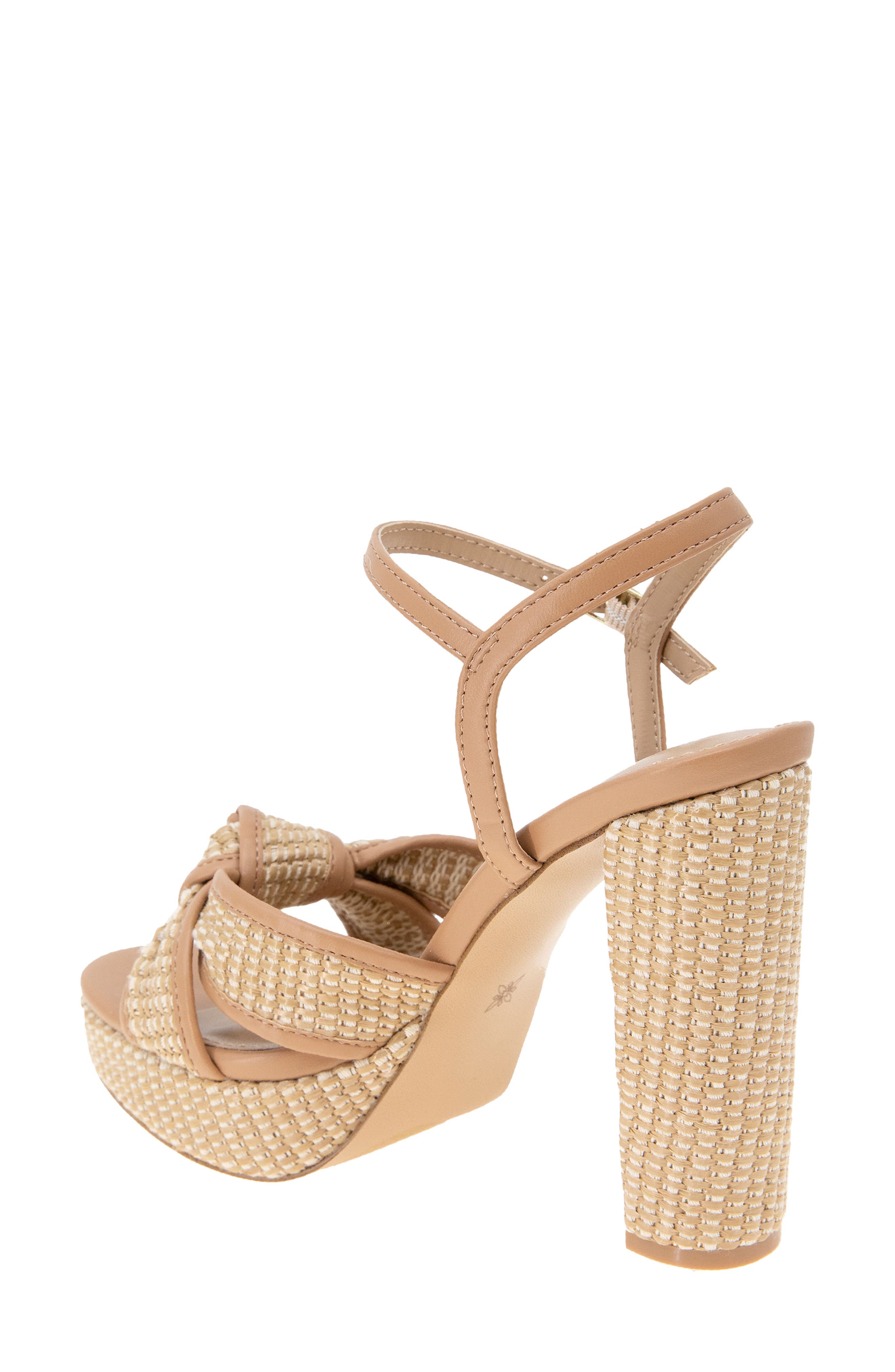 BCBGeneration Orlie Ankle Strap Sandal, Alternate, color, Natural-Tan