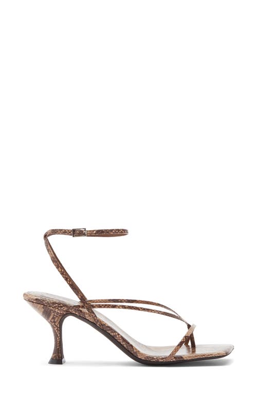 Jeffrey Campbell Fluxx Sandal In Animal Print