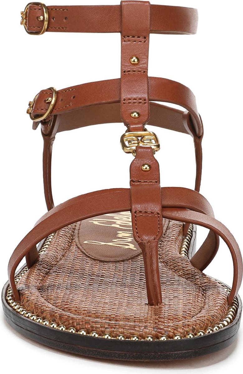 Sam Edelman Teeni Gladiator Sandal, Alternate, color, Rich Cognac