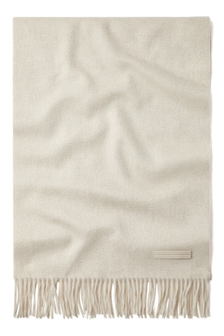 Cashmere Scarf, Main, color, CREAM WHITE