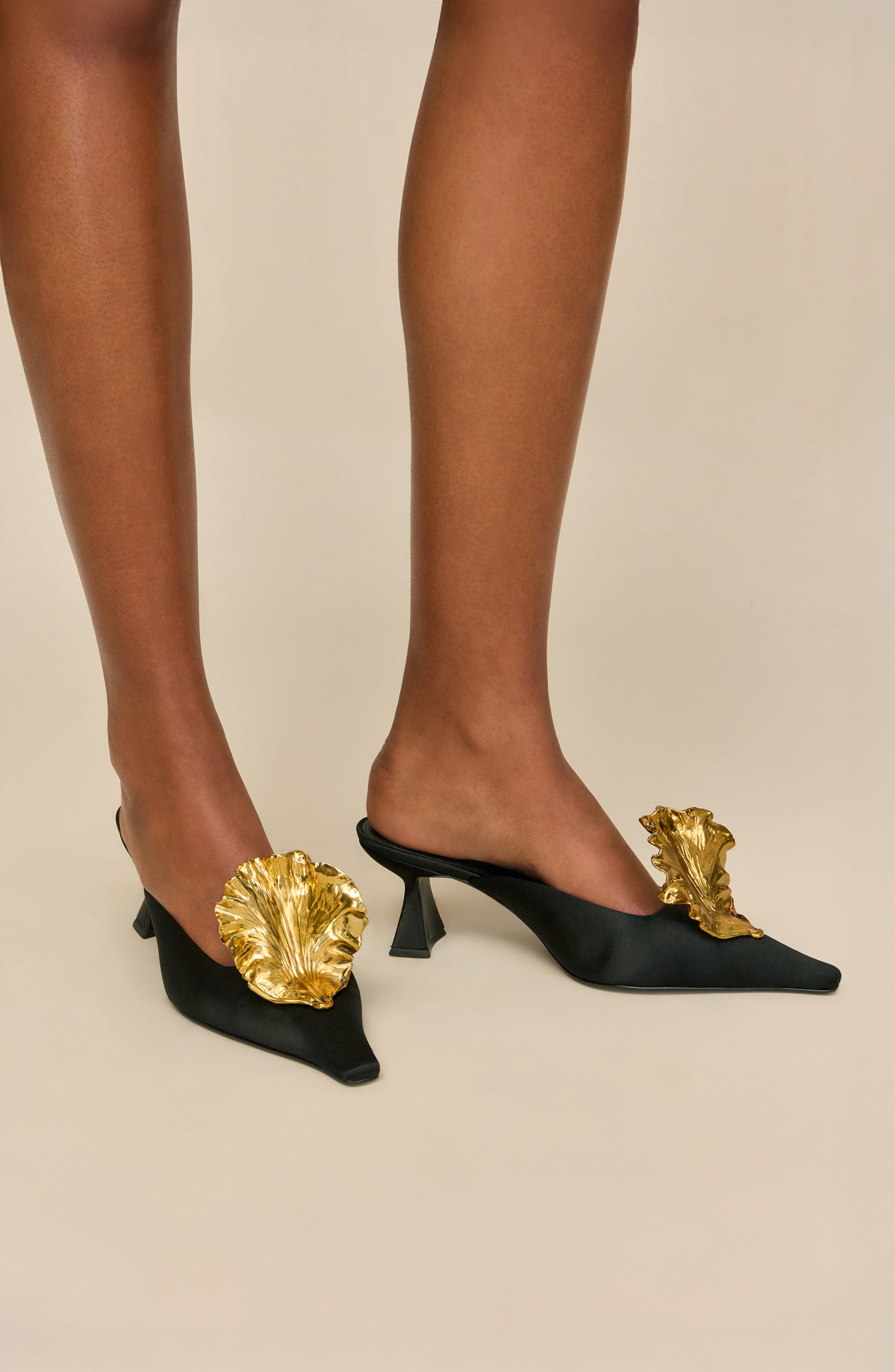 Cult Gaia Irina Shell Embellished Mule, Alternate, color, 