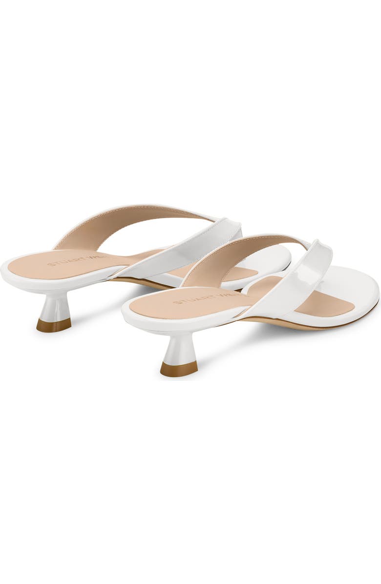 Stuart Weitzman Rio Sleek Sandal 35, Alternate, color, Blanco