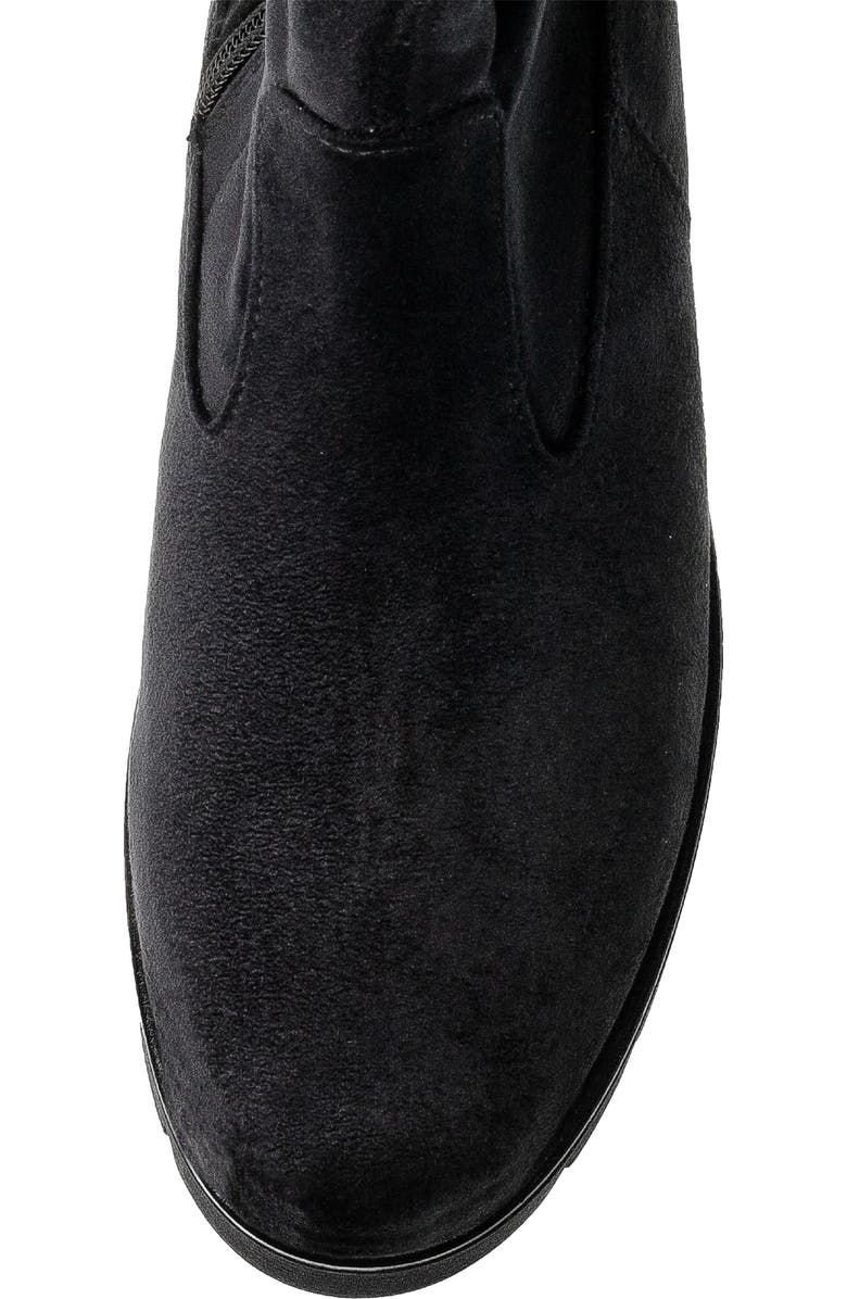 Gabor Mid Calf Boot, Alternate, color, Black