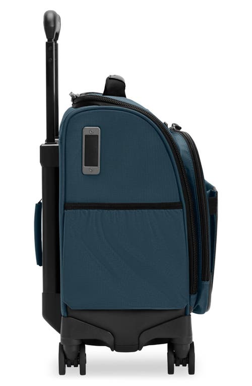 Briggs & Riley Zdx Cabin Spinner Suitcase In Blue