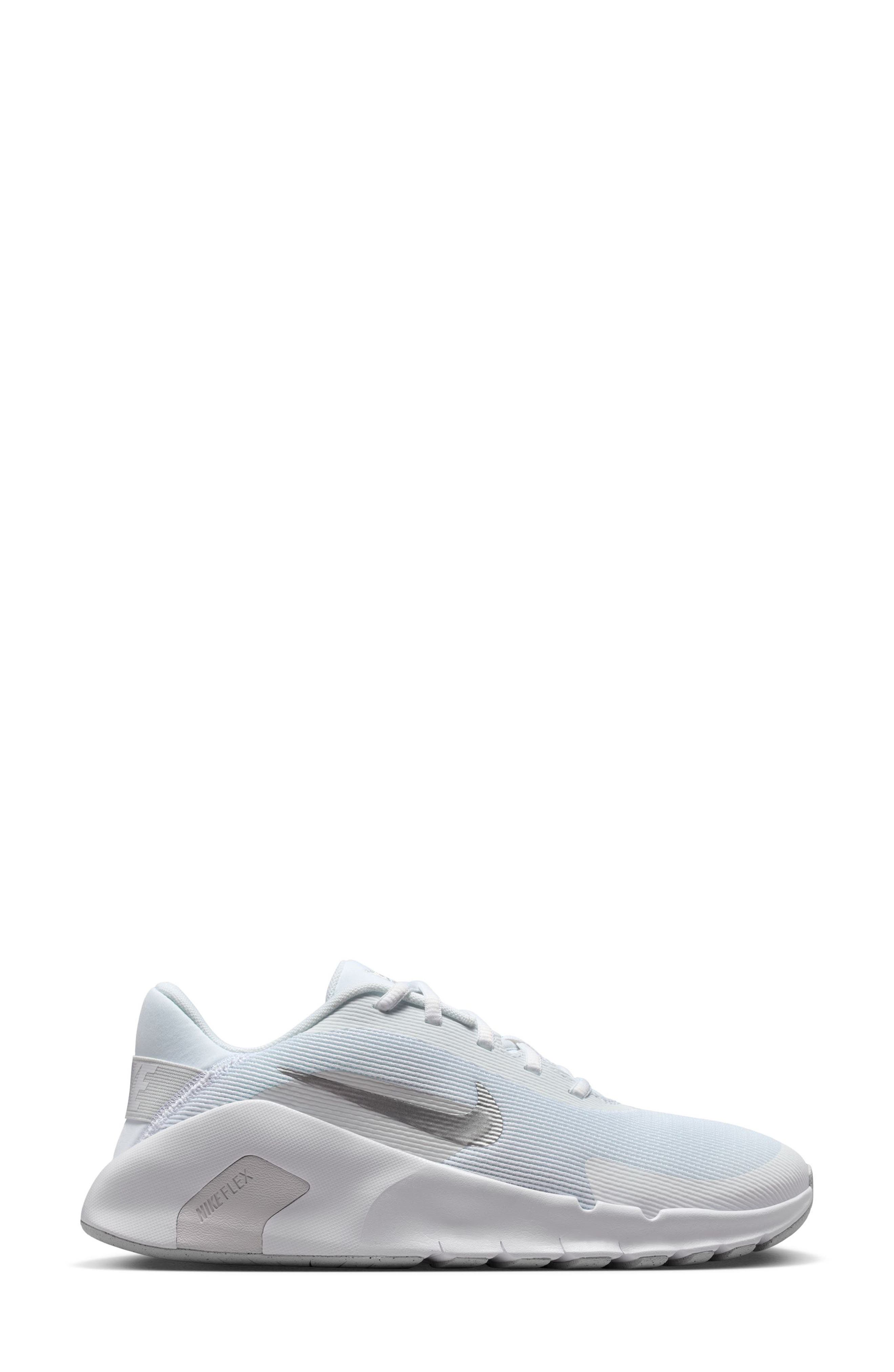 Nike Flex Train Athletic Training Shoe, Alternate, color, White/ Silver/ Photon Dust