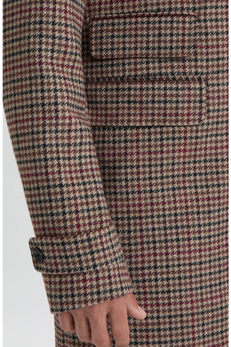 Parnell Wool Blend Topper Jacket, Alternate, color, MULTI HOUNDSTOOTH