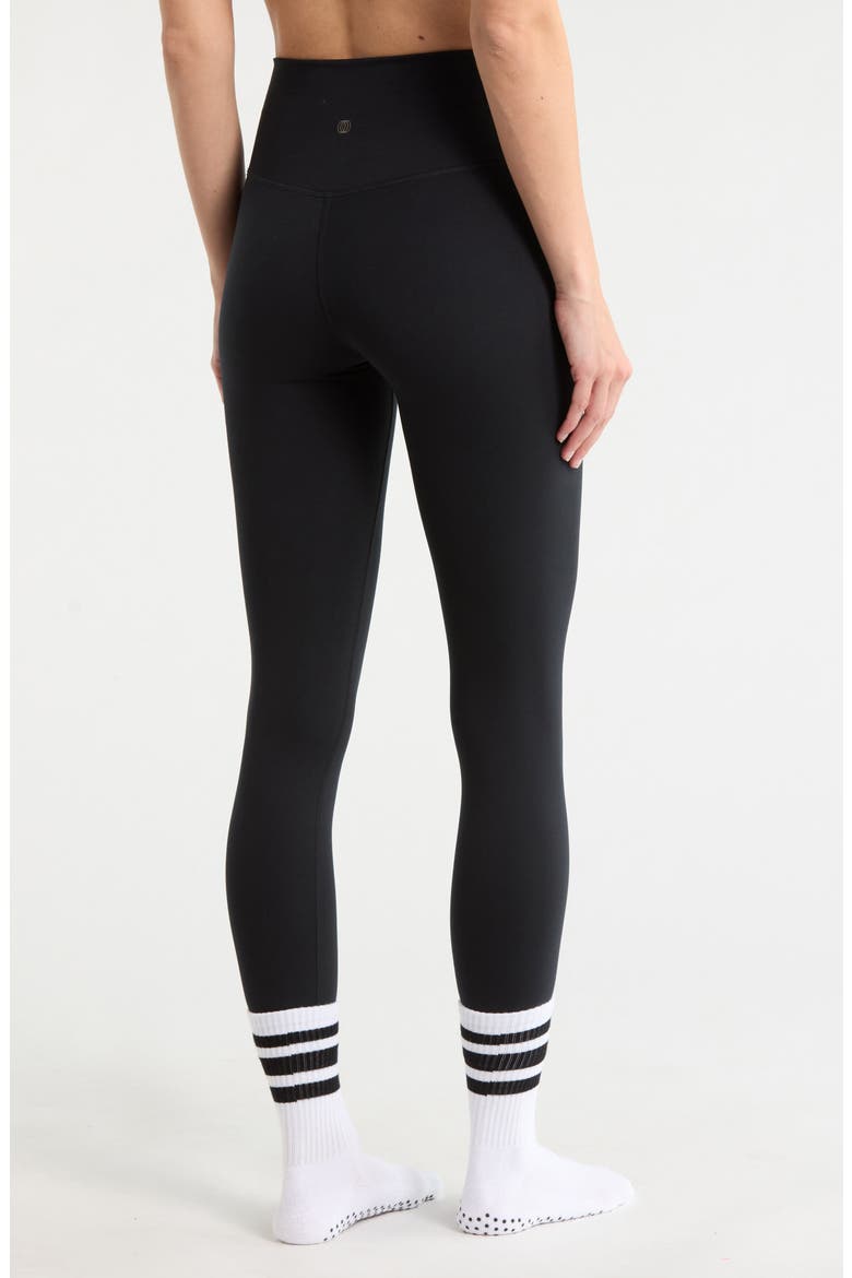 Easy Ankle Leggings & Socks Set, Alternate, color, BLACK/ BLACK/ WHITE