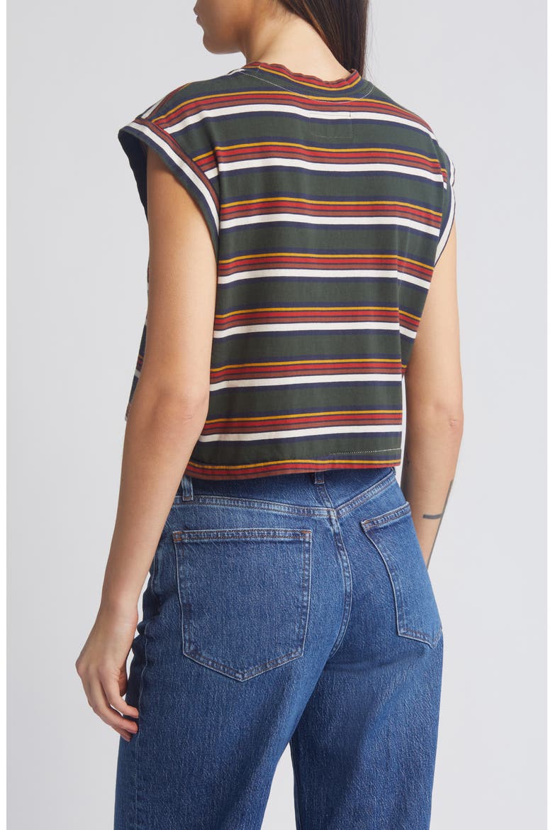 The Square Stripe Muscle Tee, Alternate, color, BOARDWALK STRIPE