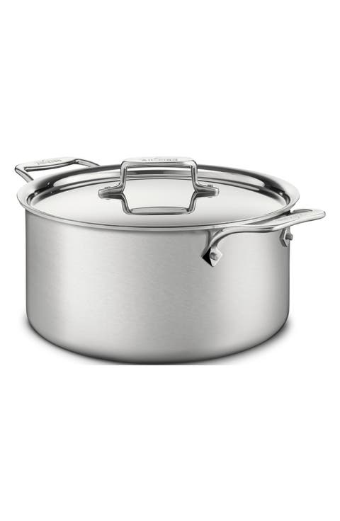 d5® 8-Quart Stainless Steel Stockpot with Lid