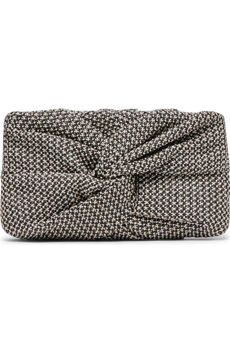 Dolce Vita Elowen Raffia Clutch, Alternate, color, Black