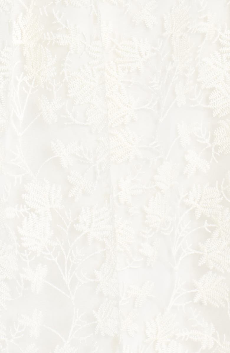 Gal Meets Glam Collection Amelia Embroidered Fit & Flare Dress, Alternate, color,